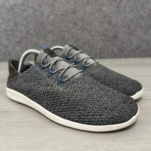 OluKai Alapa Li Mens Sz 9.5 Gray Knit Athletic Sneakers Shoes 10395-2626